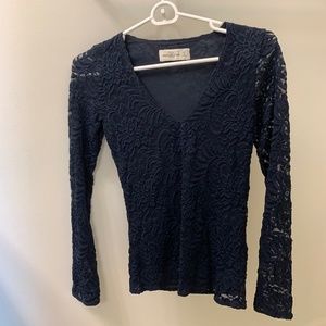 {Abercrombie & Fitch} laced long sleeve